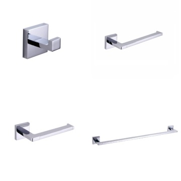 Ensemble d'accessoires de salle de bain OEM New Hotel: Crochet de la robe, porte-serviette, support en papier, barre de serviette
