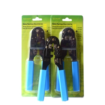 RJ45 Crimping Tool for Cat5 Cat6 Modular Connectors