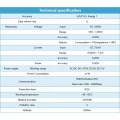 Analizador de energía del medidor DC KWH para EV Charger