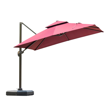 Roman Garden Cafe: Aluminum Umbrellas and Outdoor Furniture