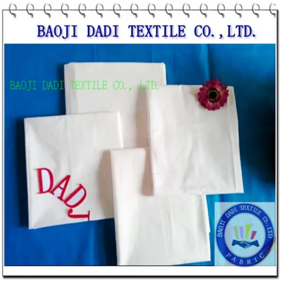 White Grey Fabric  TC 65/35