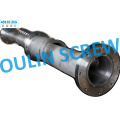 120/205 Conical Type Single Extrusion Screw Barrel for Recycling Granulation/ Pellets