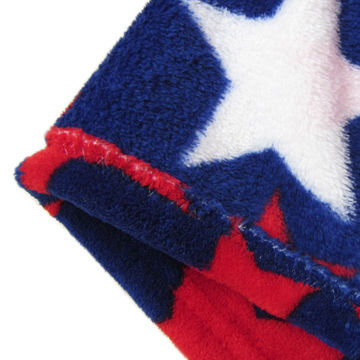100% polyester polar fleece blanket, suitable for airline disposable or household use