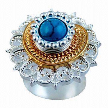 Cupronickel Magic/Miracle/Charm/Interchangeable Ring with Matt Silver or Gold Plating