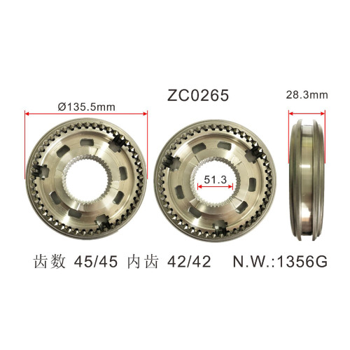 Auto Parts Transmission Synchronizer ring FOR ISUZU oem 8-97241-298-2/8-97525-296-1