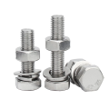 Stainless Steel Hexagon Bolt Screw And Nut