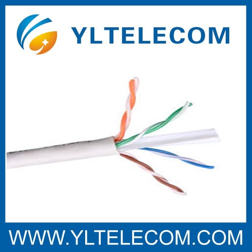 Câble de réseau de LAN de Cat.6 UTP à grande vitesse non blindé