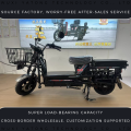 Scooter eléctrico de carga de servicio pesado plegable de tres vigas
