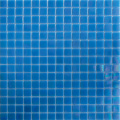 Mosaïque de couleur bleue mosaïque carreau de piscine irisée