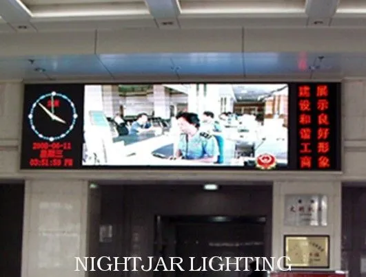 Indoor P8mm Smd Large Led Screens, Display Screen Board Ip40 For Bus Station