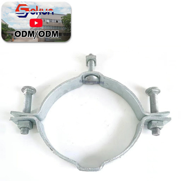 Galvanised Steel Bending Hoop Clamp: A Power Accessory by Wonder Hardware for Overhead Line Applications