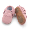 Geuine Leather Moccs para meninos e meninas