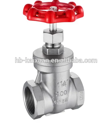 stainless steel industrial gate valve