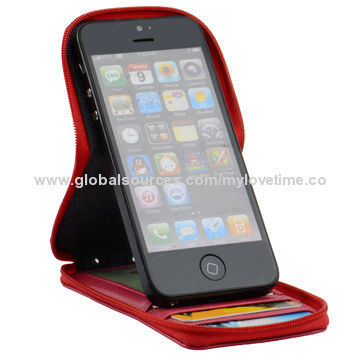 New fashion mobile phone pouches for iPhone 5s, with three credit card slots