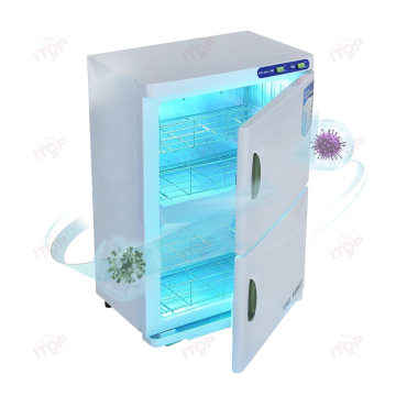 Double Layers Heated Towel Sterilizer - Hot Towel Warmer Cabinet