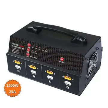 UP1200+ 25A 6S 1200W 8 Channel Agriculture UAV Drone LiPo LiHV Battery AC Charger For 6S 12S Drone Battery