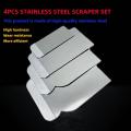 Wholesale square stainless steel scraper metal putty knife