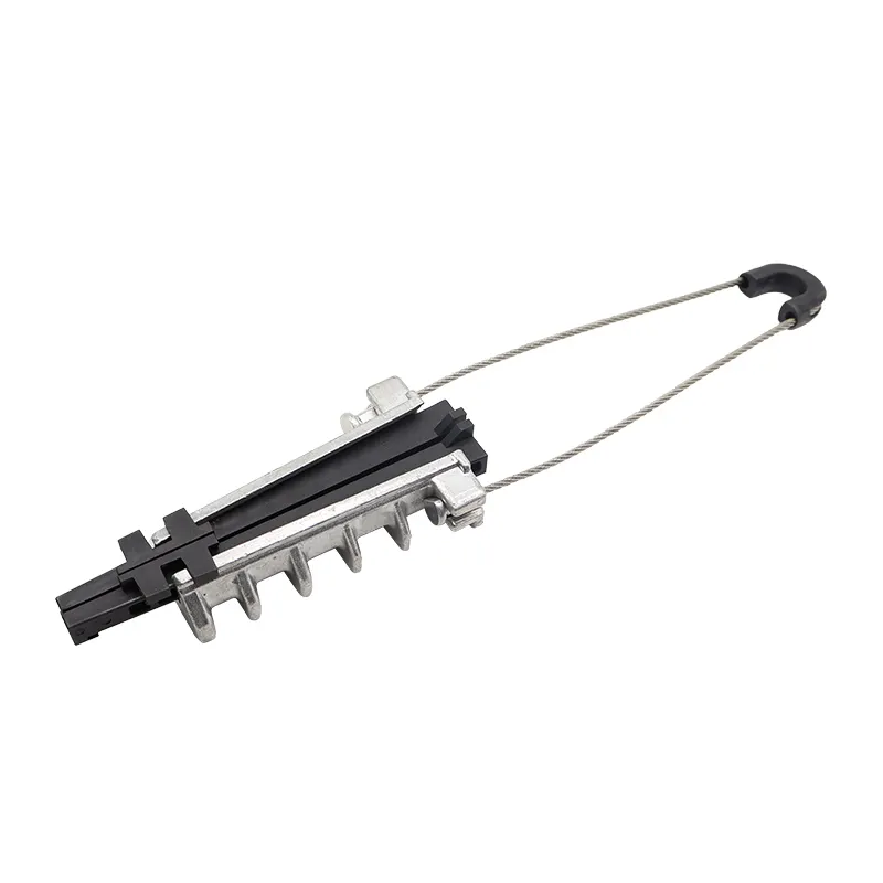 fiber optic cable pole clamp
