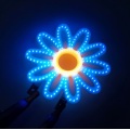 Flower pattern decorative LED light bulb