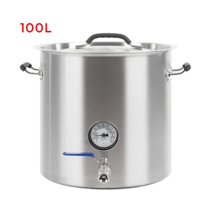 Stainless Steel Brew Kettle for Home Brewing