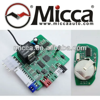 MICCA car security alarm system, rolling code, Aftermaket car alarm system hopping code (OW007)