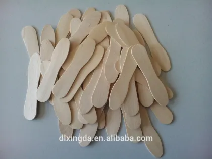 75mm Wooden Ice Cream Spoons in Bundle for The Ice Creams