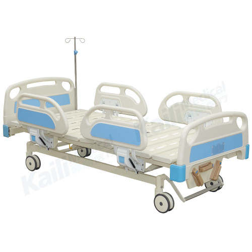 Ziekenhuis Manual Bed Three Funtcions Medical Bed