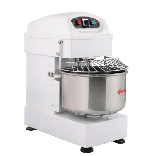 Commercial Dough Mixers 20 Quart Stainless Steel 2 Speed Rising Spiral Mixers Food Machinery
