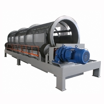 Electric Driven Portable Dirt Screener Trommel