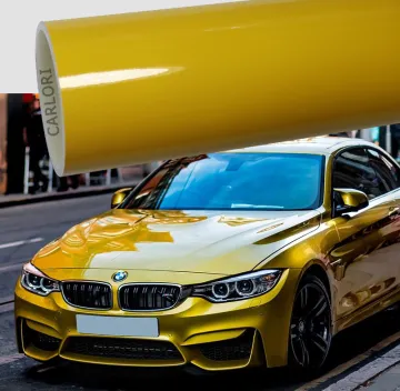 super gloss sunflower yellow car wrap vinyl