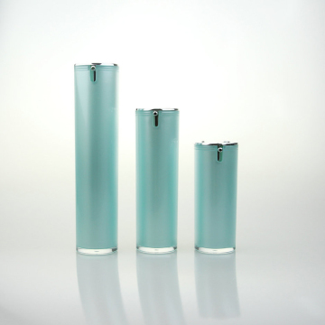 15ml 25ml 30ml 40ml 50ml cosmetic airless bottle plastic round airless bottle hot selling plastic bottle