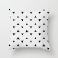 Nordic Digital Printing Geometric Fragment Pattern Pillow