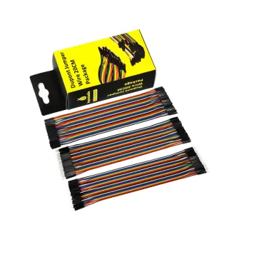 keyestudio 20cm Dupont Jumper Wires - Male to Male, Male to Female, Female to Female