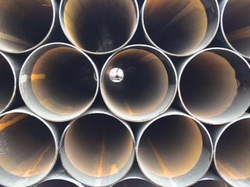 ASTM A53 Erw Welded Round Steel Pipe