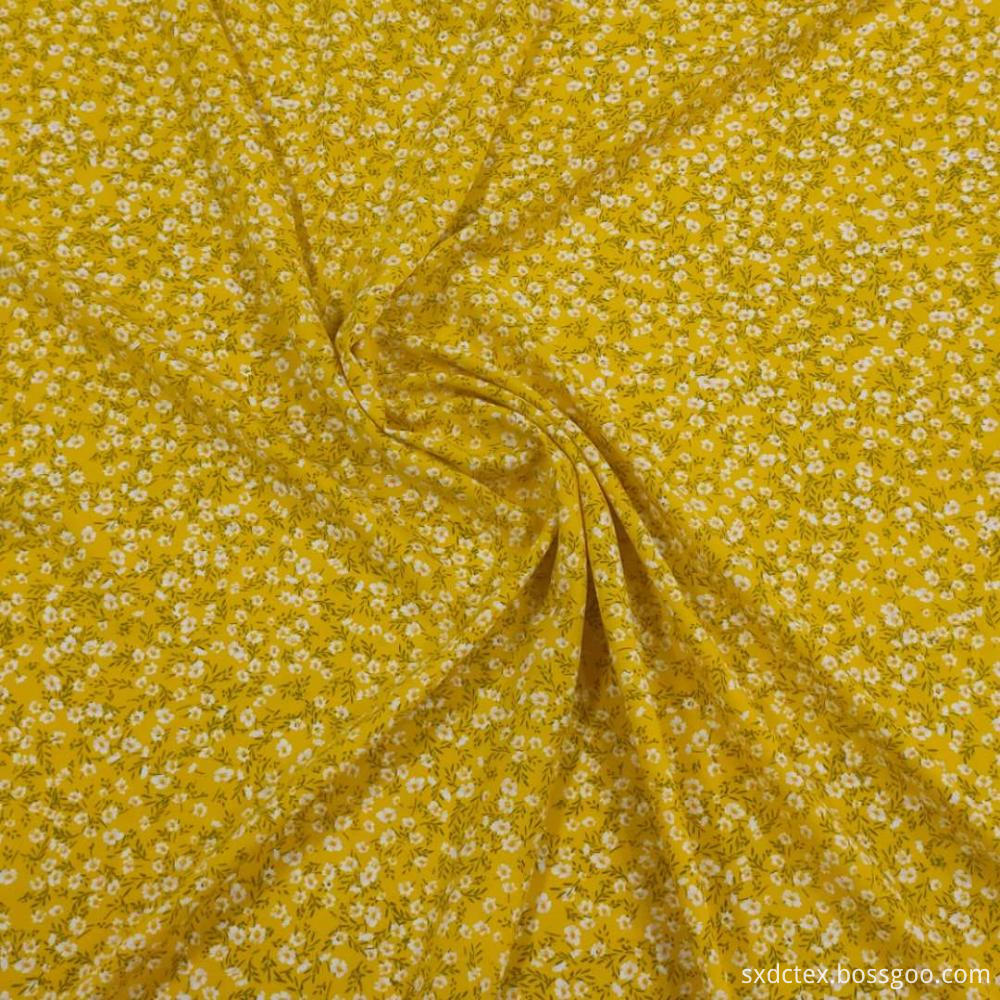 Dense Rayon Poplin Printed Fabric Dense Rayon Poplin Printed Fabric