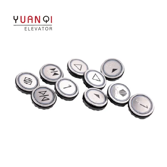 Three-Pin and Four-Pin Elevator Direction Switch Door 5400 Stainless Steel Button
