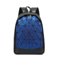 Geometric school bags lattice leisure sport bag backpack fashion luxury bag women wholesale handbag