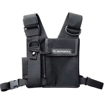 Motorola Baofeng TYT HLN6602A Tactical Vest Nylon Bag - Adjustable Pocket for Walkie Talkie Chest Pack
