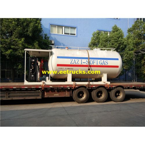 10MT Cheap Autogas Portable Skid Plants