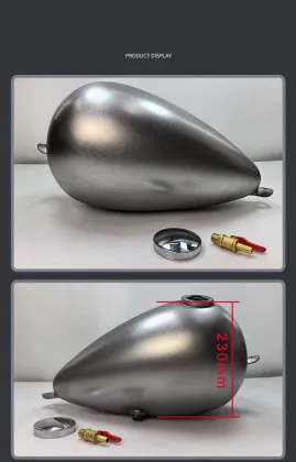 Motorcycle Tank Wasp 8.0 Litres Carburetted