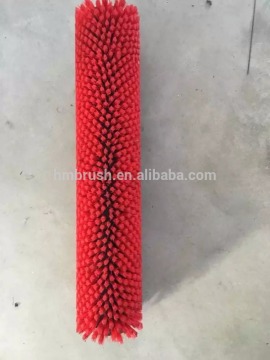 Rotary cylinder coil roller brush