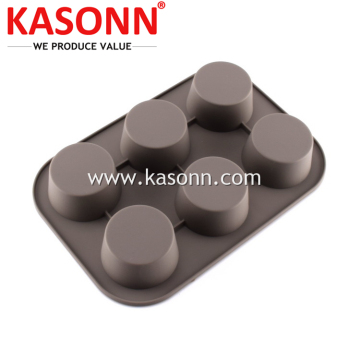 Large Silicone Pudding Mold Pan for Cupcake