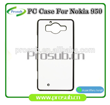 sublimation heat transfer plastic blank diy cell phone case cover skin for SFP-Nokia Lumia 950
