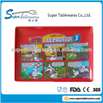 melamine plastic small tray for food grade