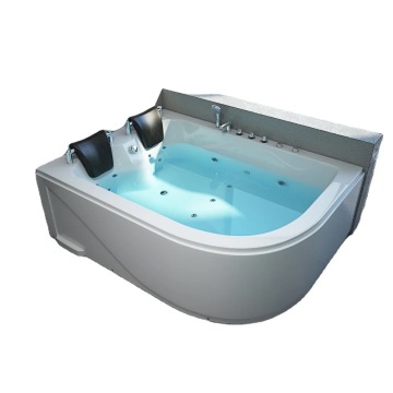 Modern 2-Person Acrylic Whirlpool Bathtub for Bathroom