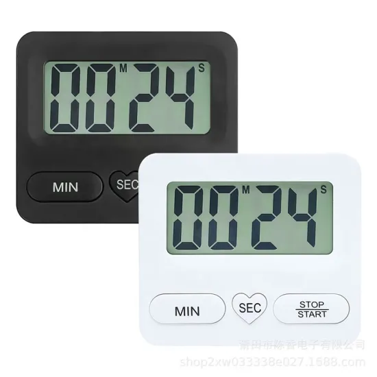 60 Minute LCD Digital Countdown Timer