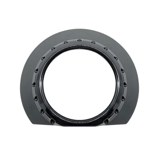 TAOCHIS 3.0 Inch Hella 3R G5 Koito Q5 Bi-Xenon LED Projector Lens Shroud Retrofit Headlights - Black