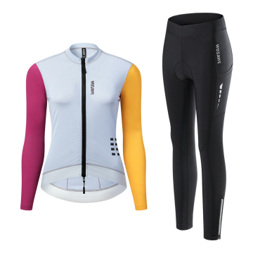 WOSAWE Women's Road Bike Cycling Clothing Sets for Outdoor Sportswear