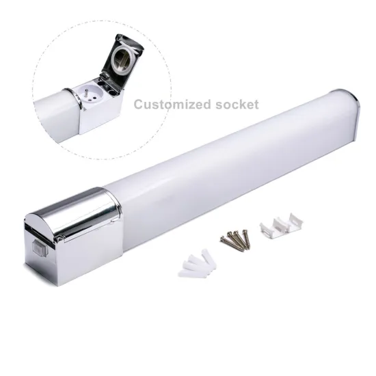 European Style Bathroom Mirror Lights: LED Lamp Fixtures with Socket