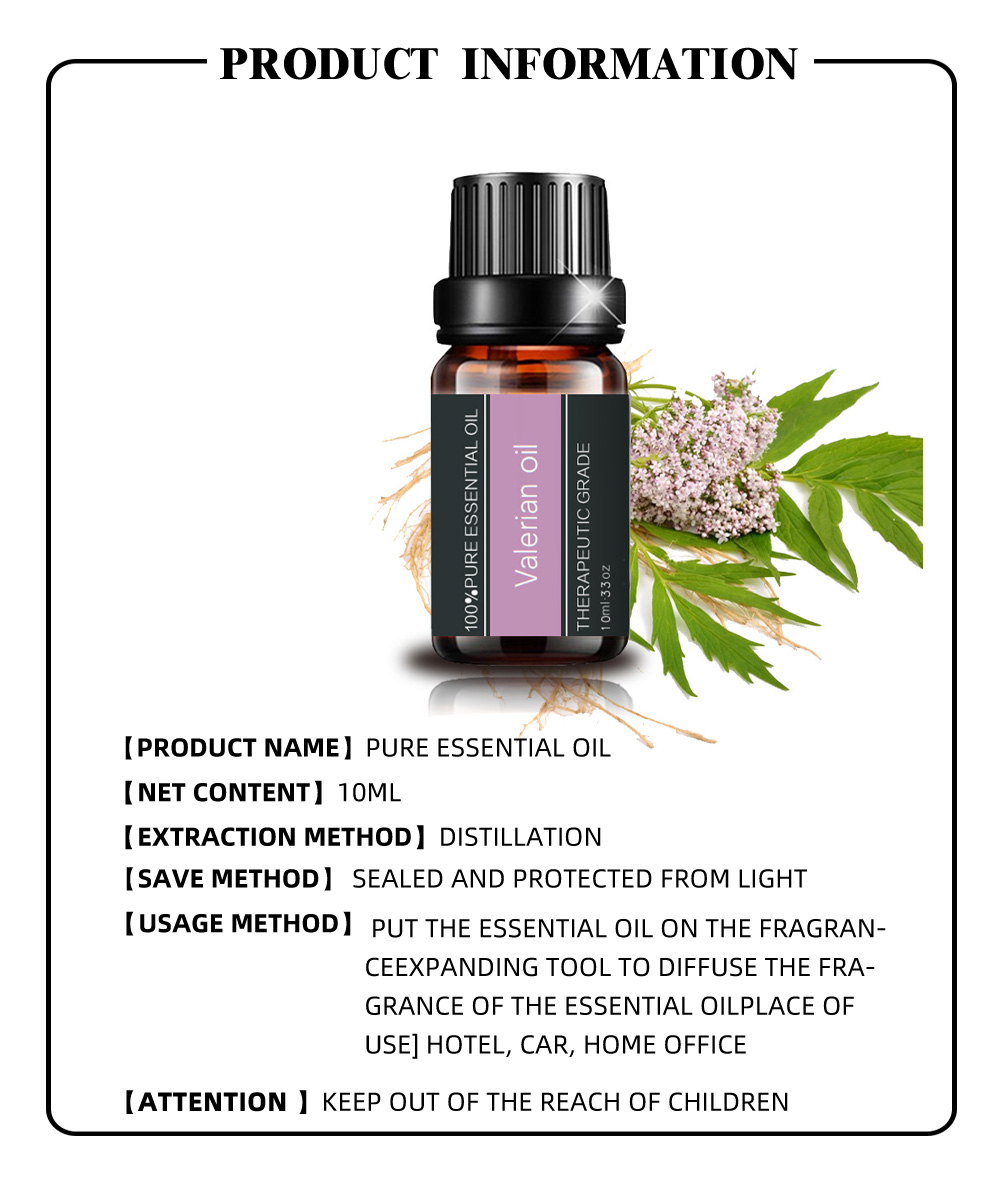 Top Quality 100% Natural and Organic Valerian Essential Oil